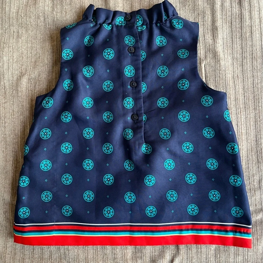 Janie and Jack Geo Floral Top